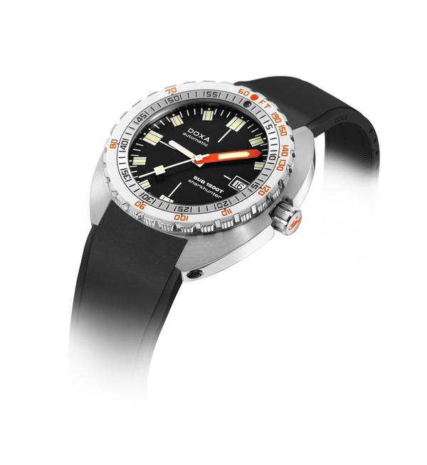 Doxa SUB 1500T Sharkhunter Rubber Watch 883.10.101.20 Image 2