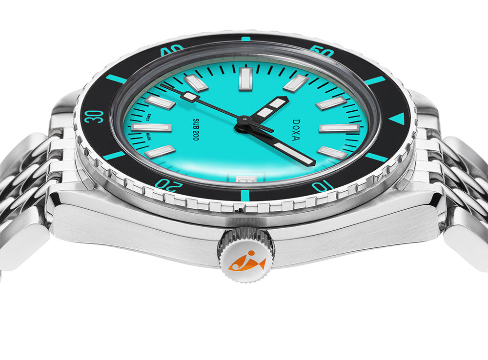Doxa Sub 200 Aquamarine Bracelet Watch 799.10.241.10 Image 3