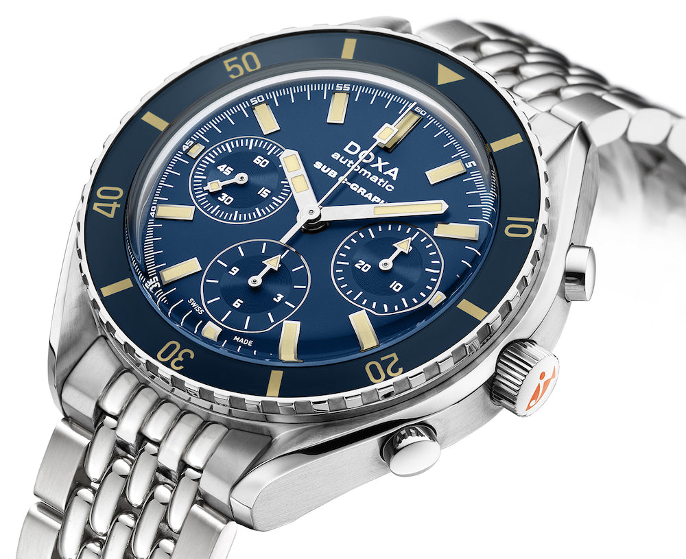 Doxa SUB 200 C-Graph Caribbean Bracelet Watch 798.10.201.10 Image 2