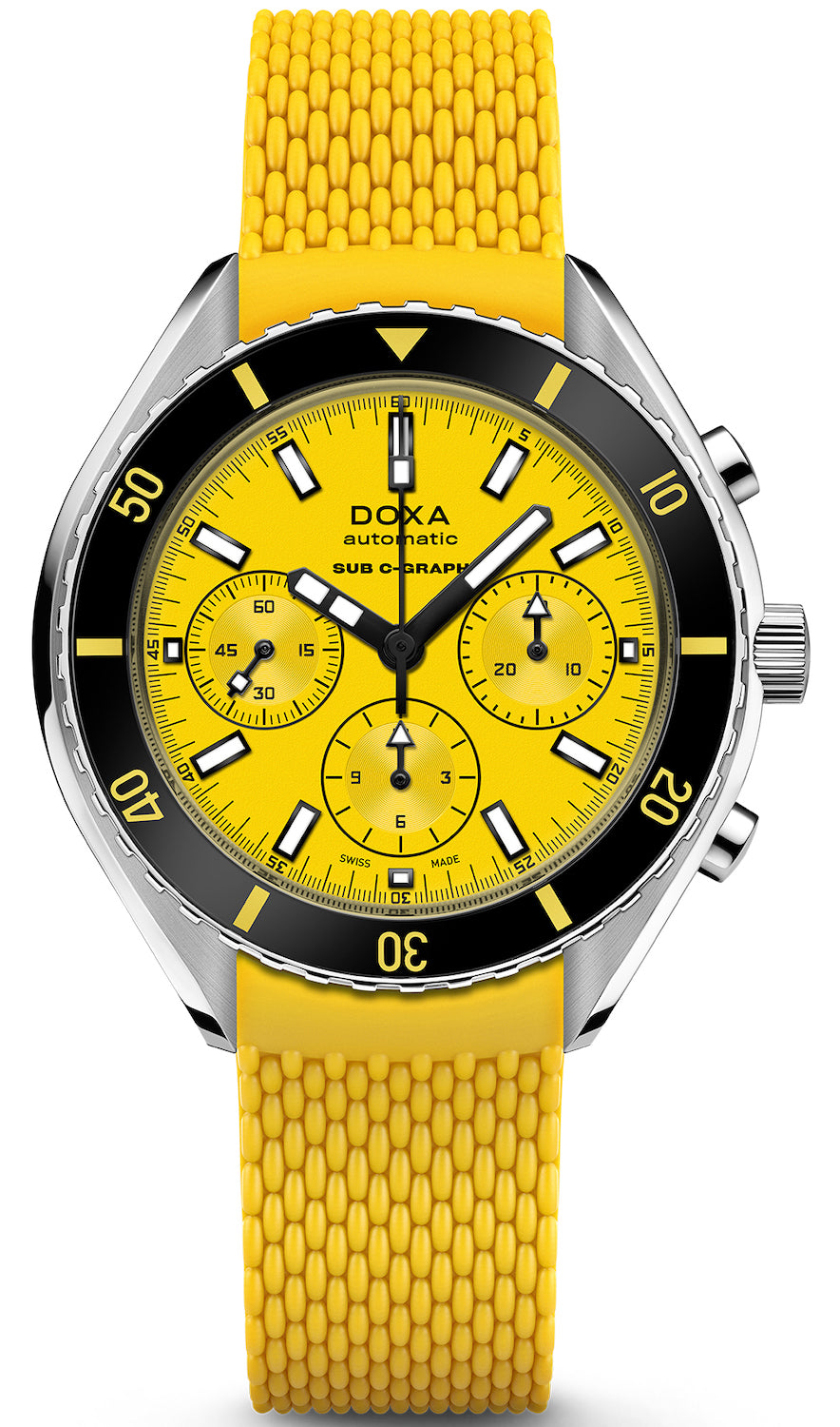 Doxa SUB 200 C-Graph Divingstar Rubber Watch 798.10.361.31 Image 1