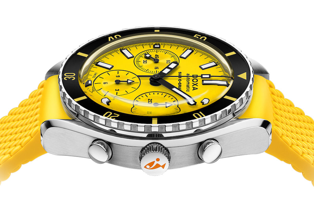 Doxa SUB 200 C-Graph Divingstar Rubber Watch 798.10.361.31 Image 3