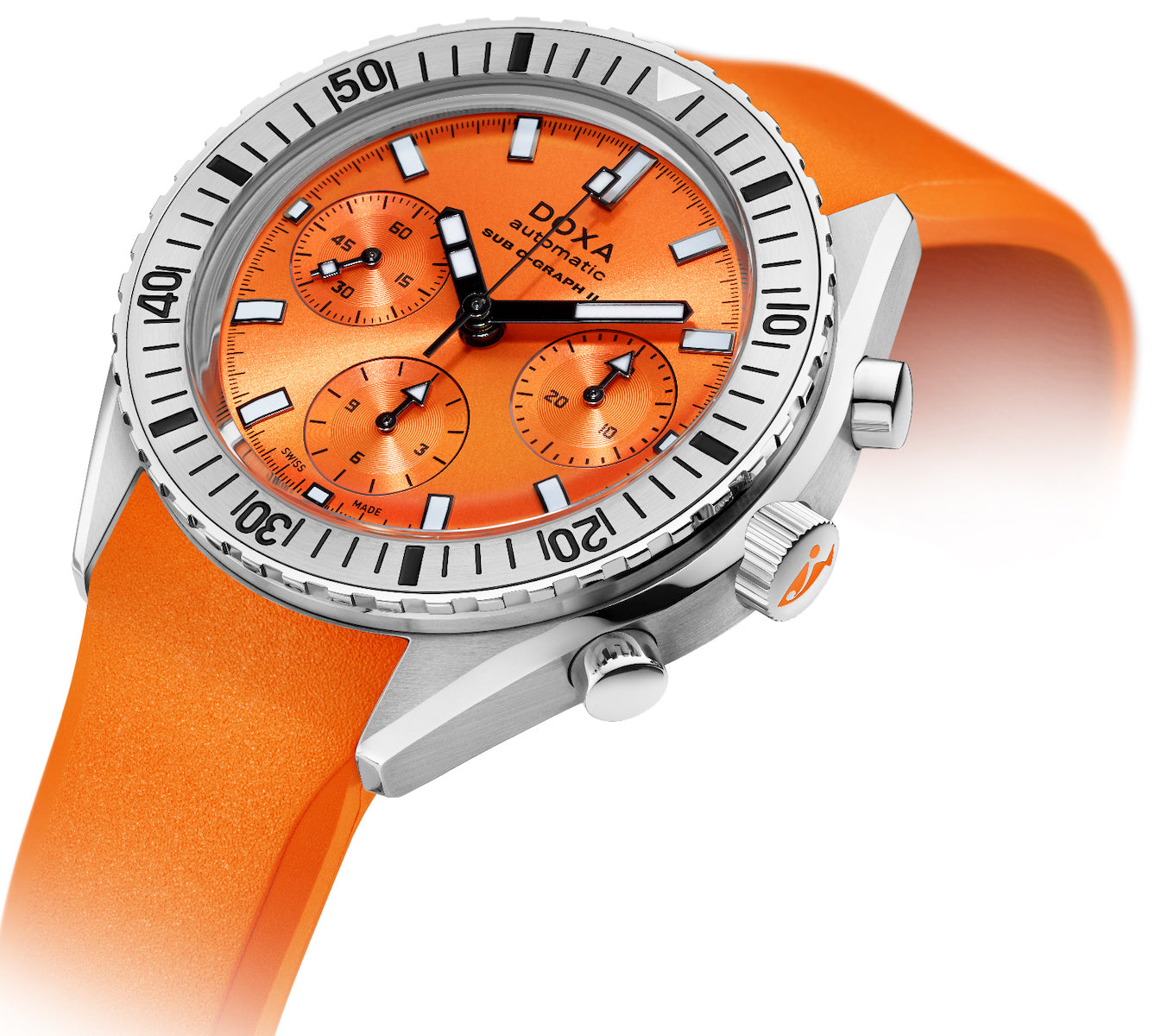 Doxa Sub 200 C-Graph II Professional Rubber Watch 797.10.351.21 Image 3