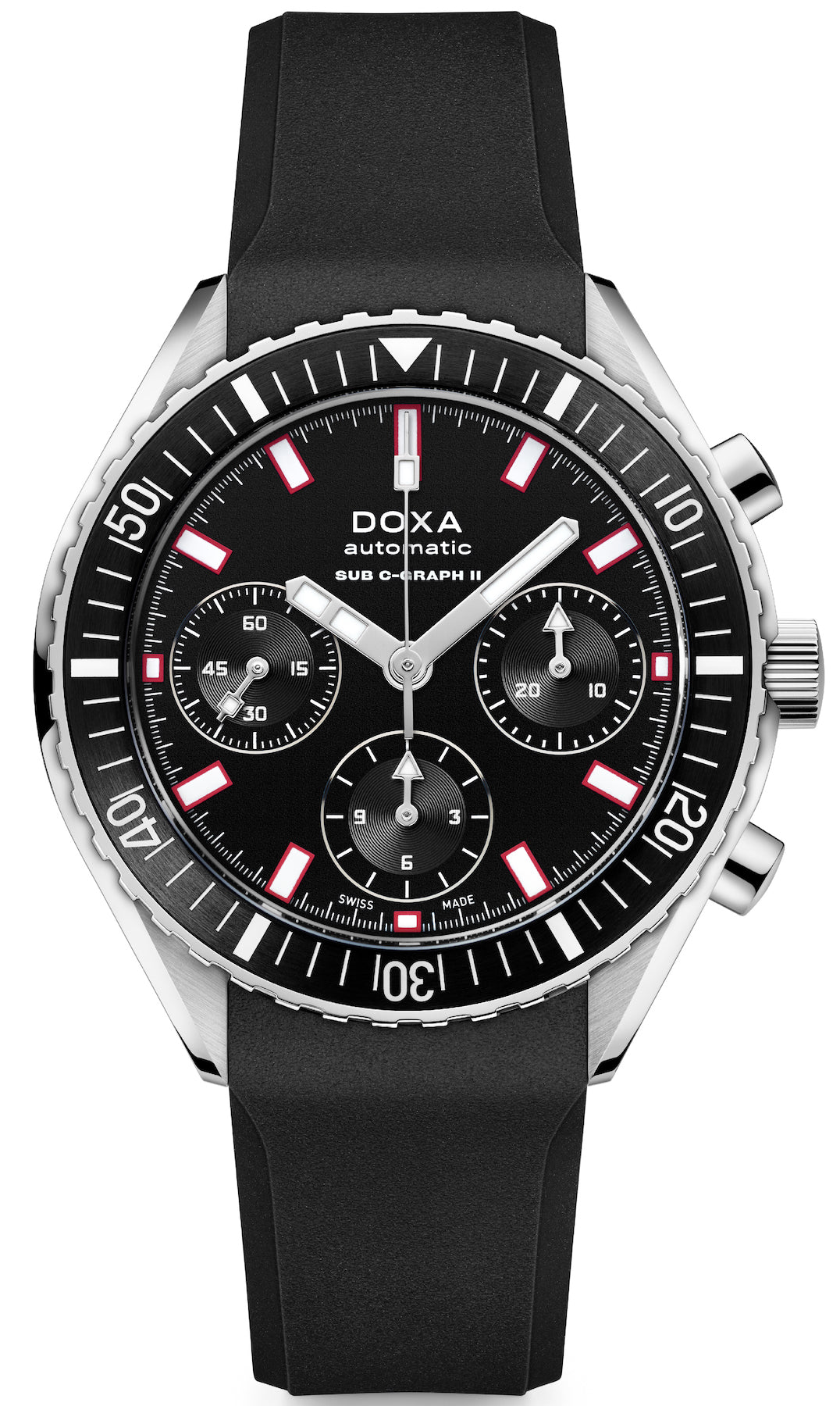 Doxa Sub 200 C-Graph II Sharkhunter Rubber Watch 797.10.101.20 Image 1