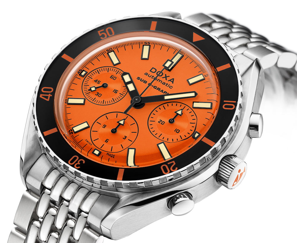 Doxa SUB 200 C-Graph Professional Bracelet Watch 798.10.351.10 Image 2