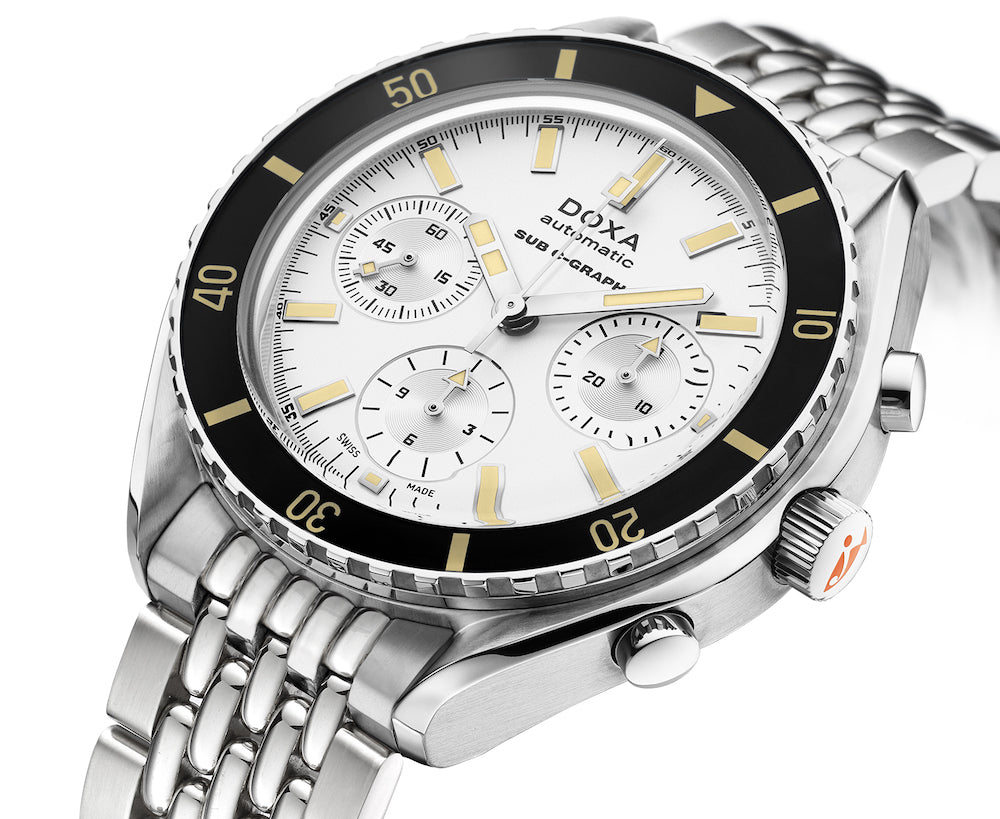 Doxa SUB 200 C-Graph Searambler Bracelet Watch 798.10.021.10 Image 2
