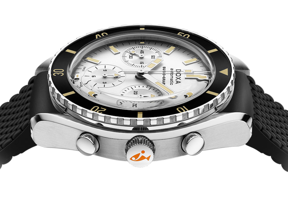 Doxa SUB 200 C-Graph Searambler Rubber Watch 798.10.021.20 Image 3