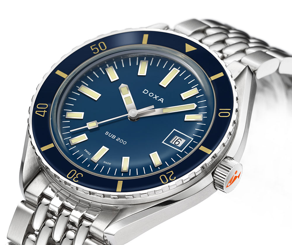 Doxa Sub 200 Caribbean Bracelet Watch 799.10.201.10 Image 2