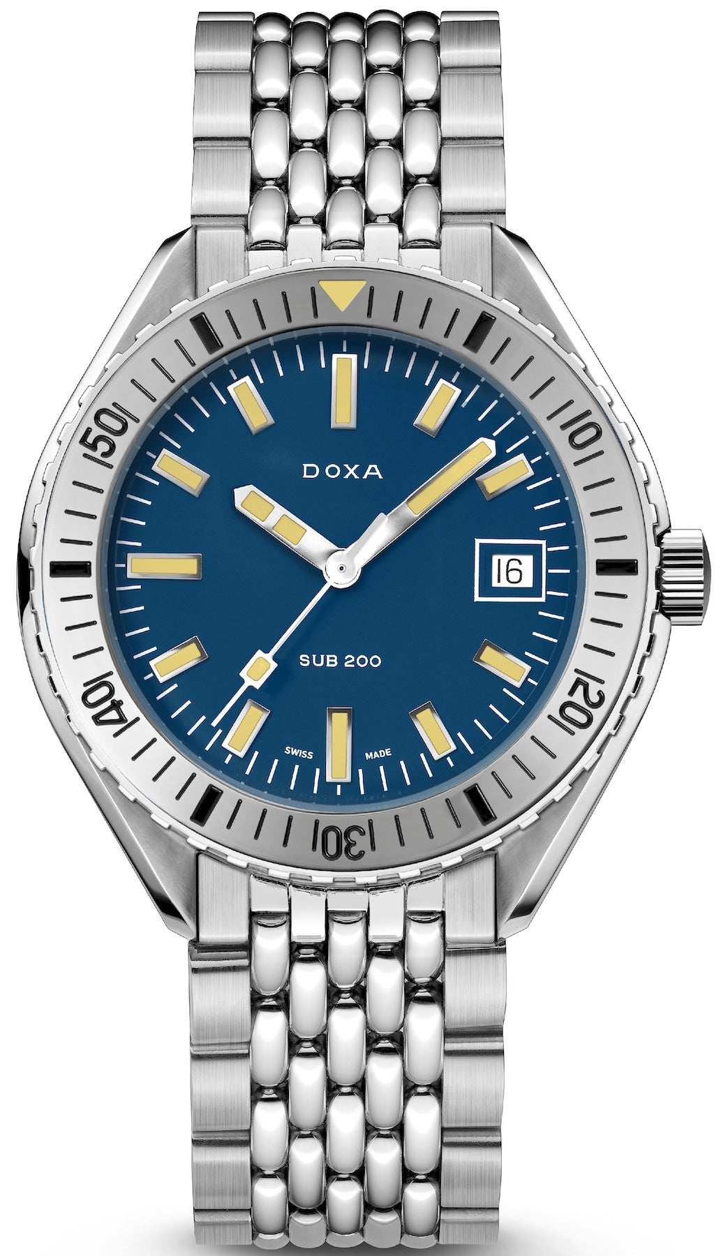 Doxa Sub 200 Caribbean Stainless Steel Bracelet Watch 796.10.201.10 Image 1