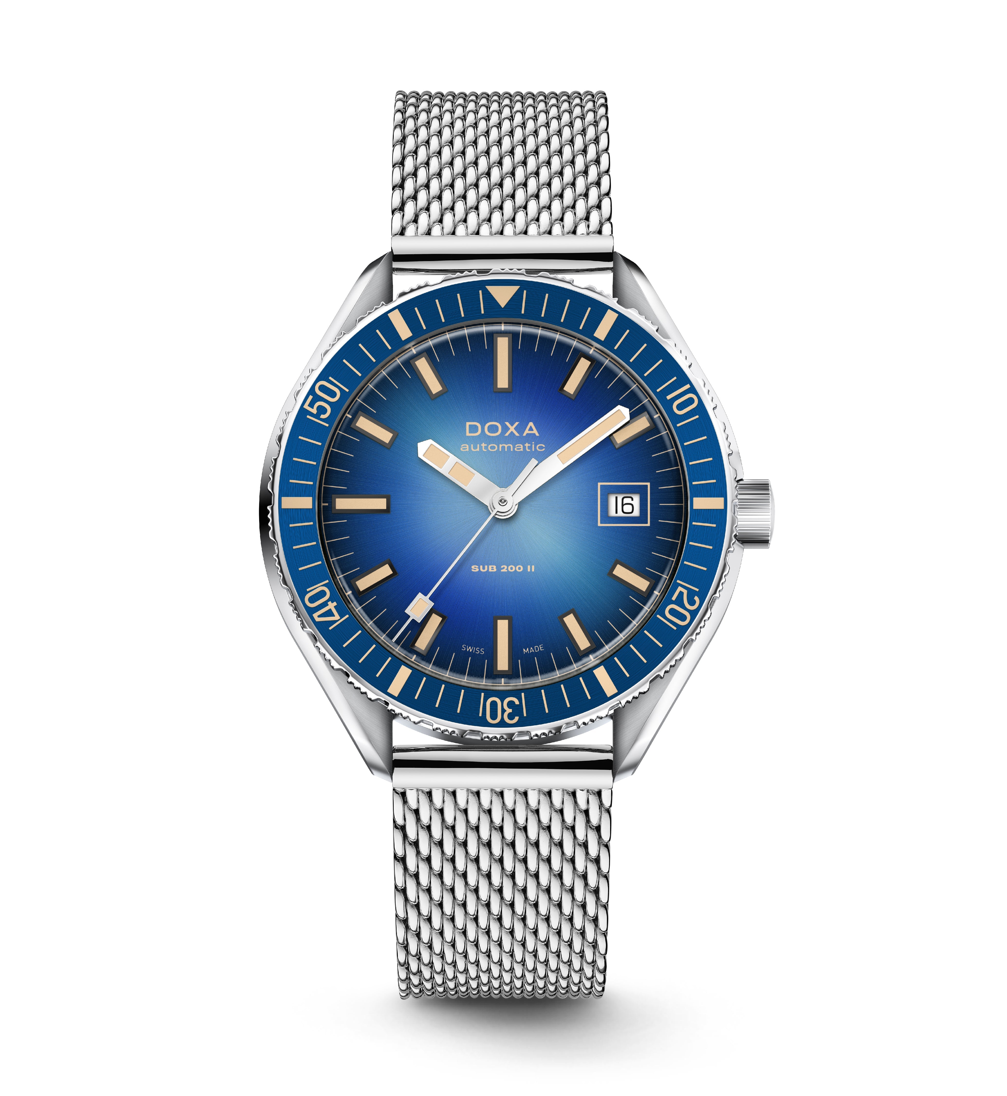Doxa Sub 200 II Caribbean Steel Watch DXA-329 Image 1