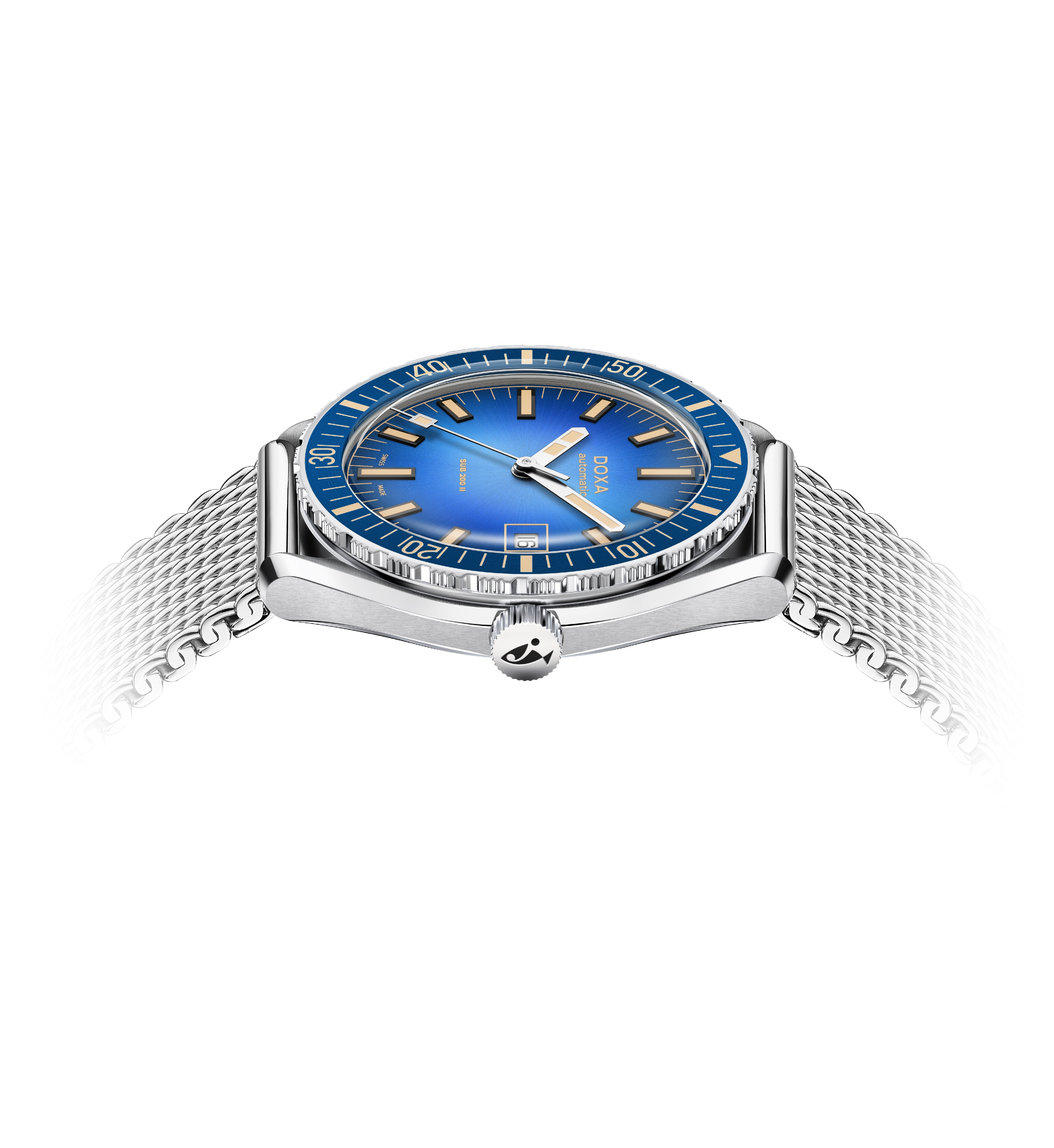 Doxa Sub 200 II Caribbean Steel Watch DXA-329 Image 2