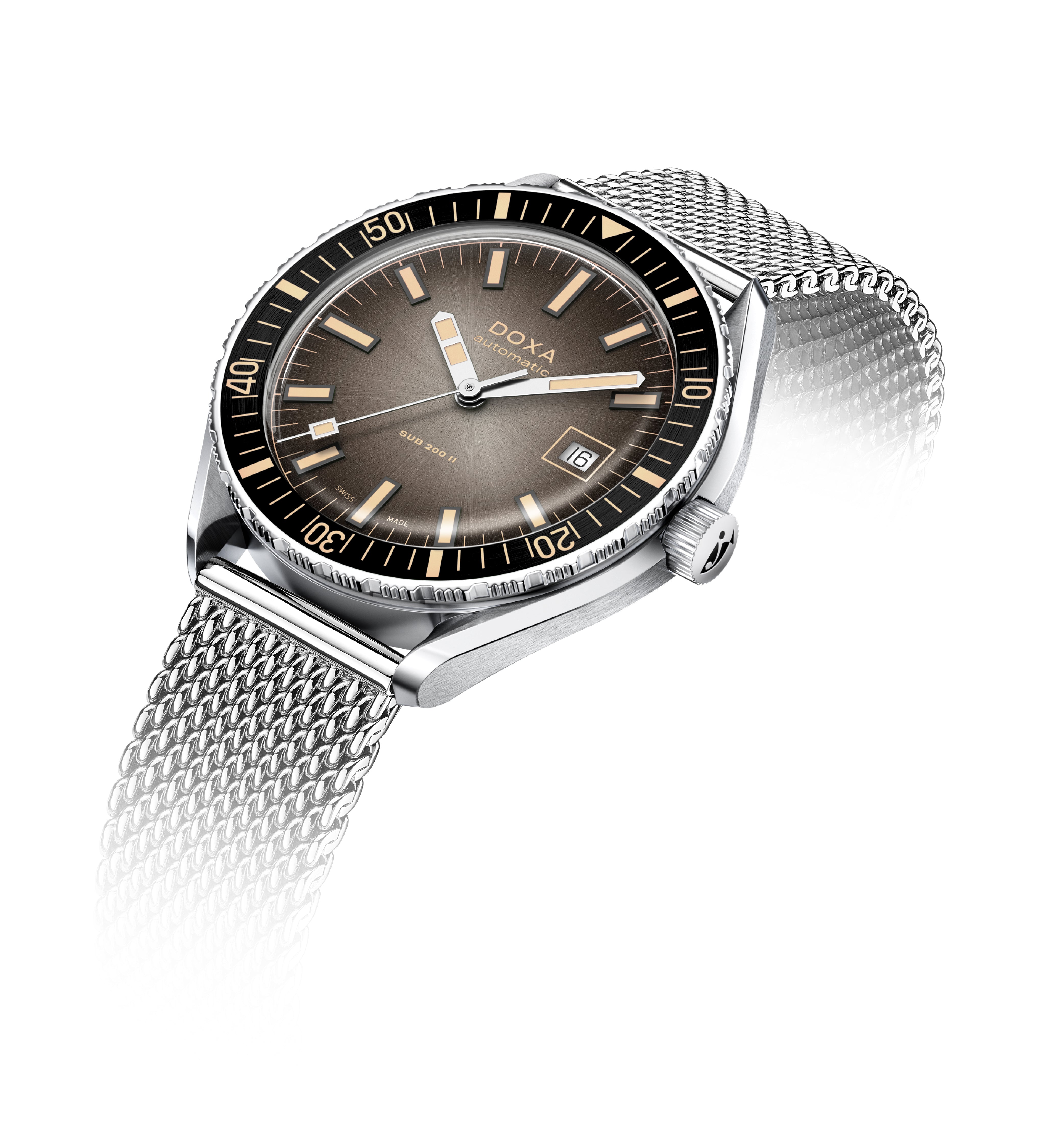 Doxa Sub 200 II Sharkhunter Vintage Bracelet Watch DXA-323 Image 2