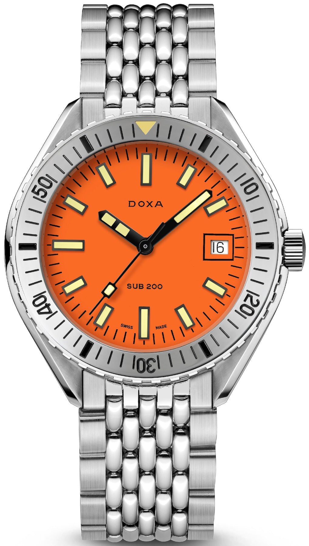 Doxa Sub 200 Professional Stainless Steel Bracelet Watch 796.10.351.10 Image 1