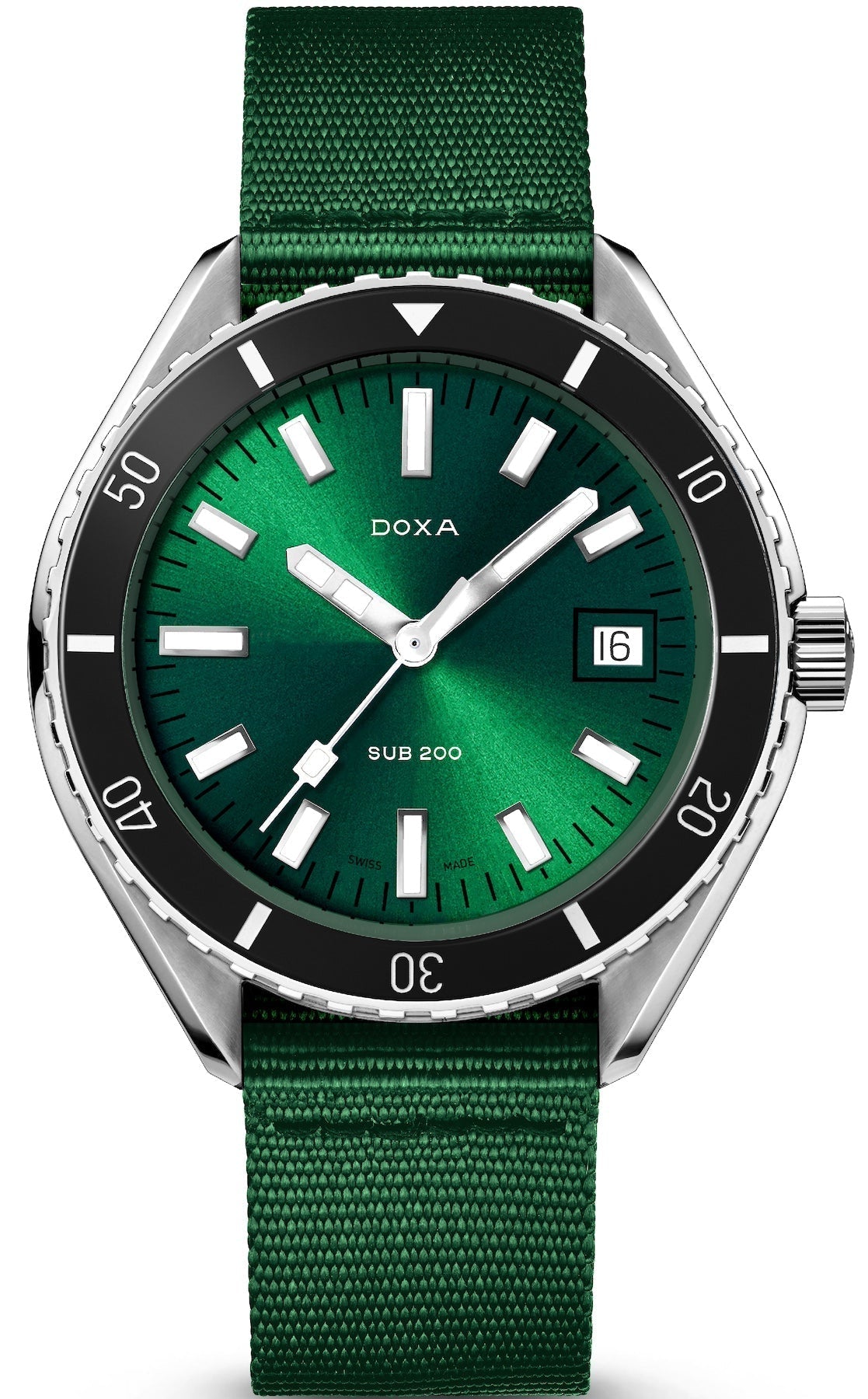 Doxa SUB 200 Sea Emerald Nato Watch 799.10.131.26-N Image 1
