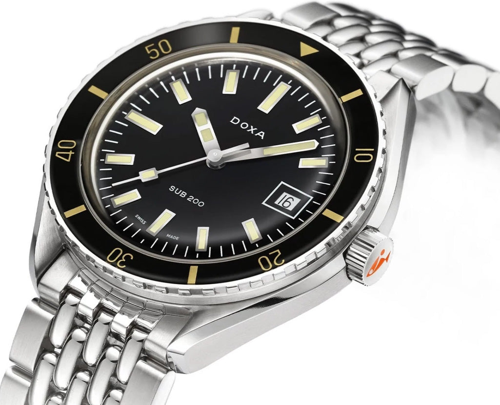 Doxa Sub 200 Sharkhunter Bracelet Watch 799.10.101.10 Image 2