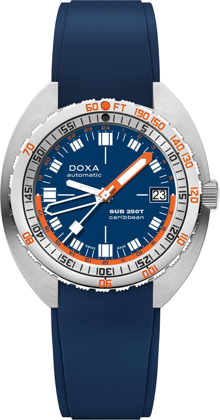 Doxa SUB 250T GMT Caribbean Watch 855.10.201.32 Image 1