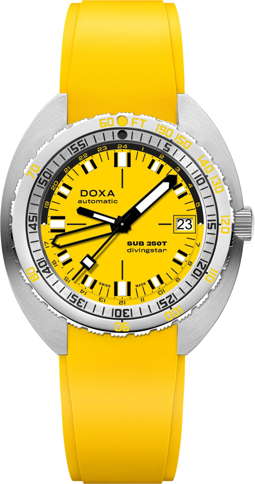 Doxa SUB 250T GMT Divingstar Watch 855.10.361.31 Image 1