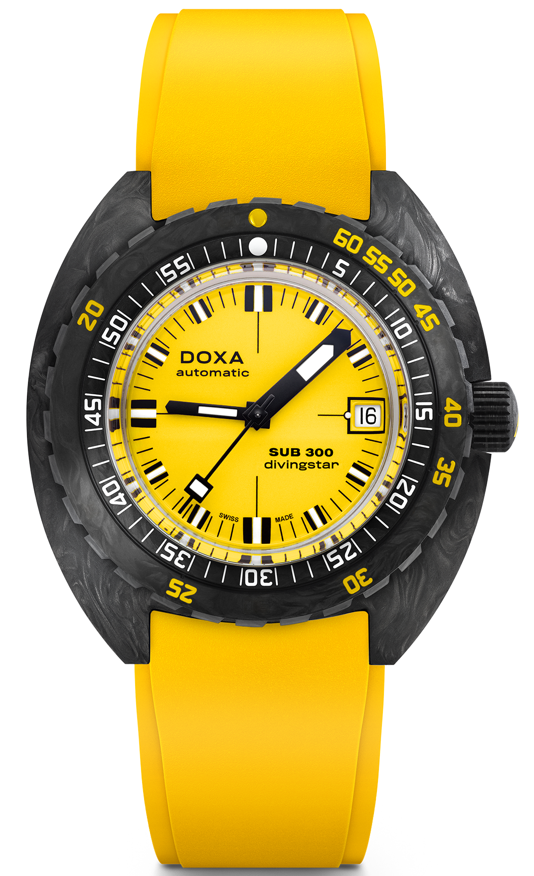 Doxa SUB 300 Carbon COSC Divingstar Rubber Watch 822.70.361.31 Image 1
