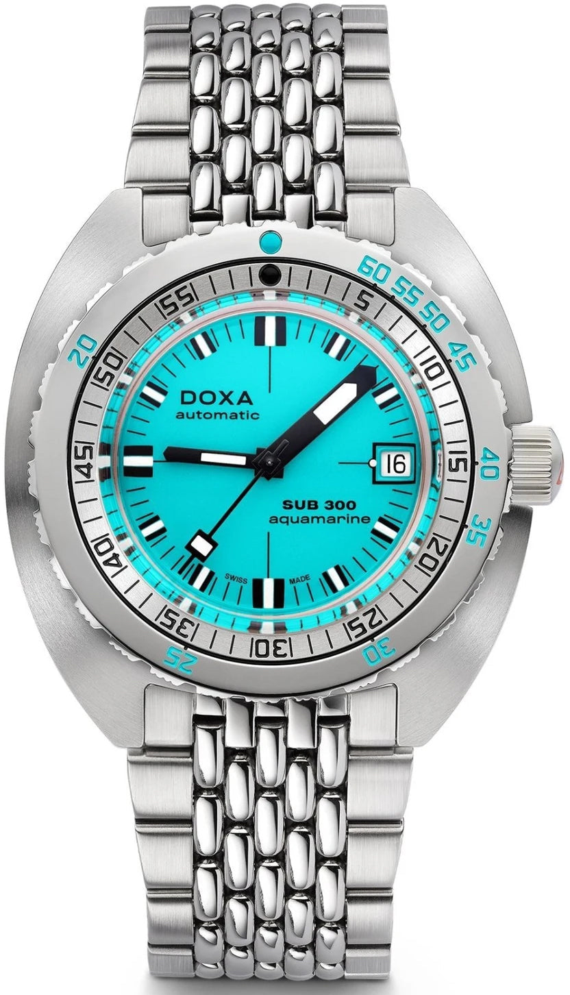 Doxa SUB 300 COSC Aquamarine Bracelet Watch 821.10.241.10 Image 1