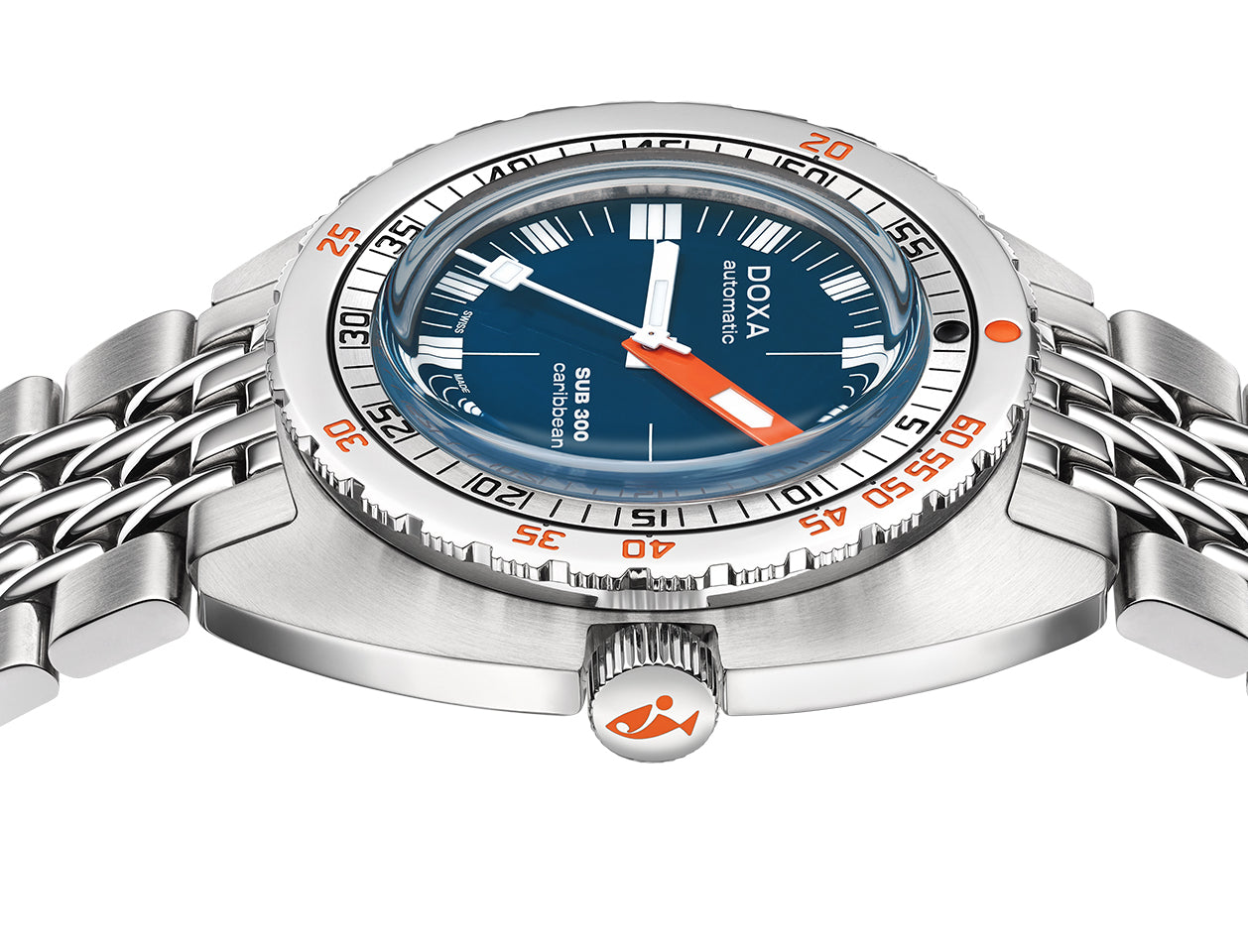 Doxa SUB 300 COSC Caribbean Bracelet Watch 821.10.201.10 Image 3