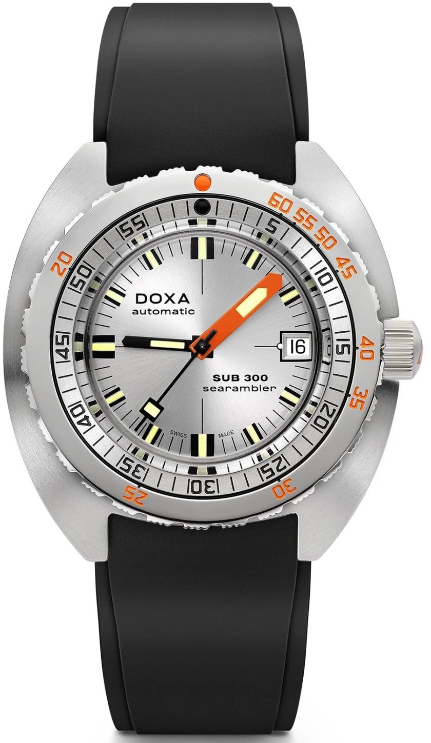 Doxa SUB 300 COSC Searambler Rubber Watch 821.10.021.20 Image 1