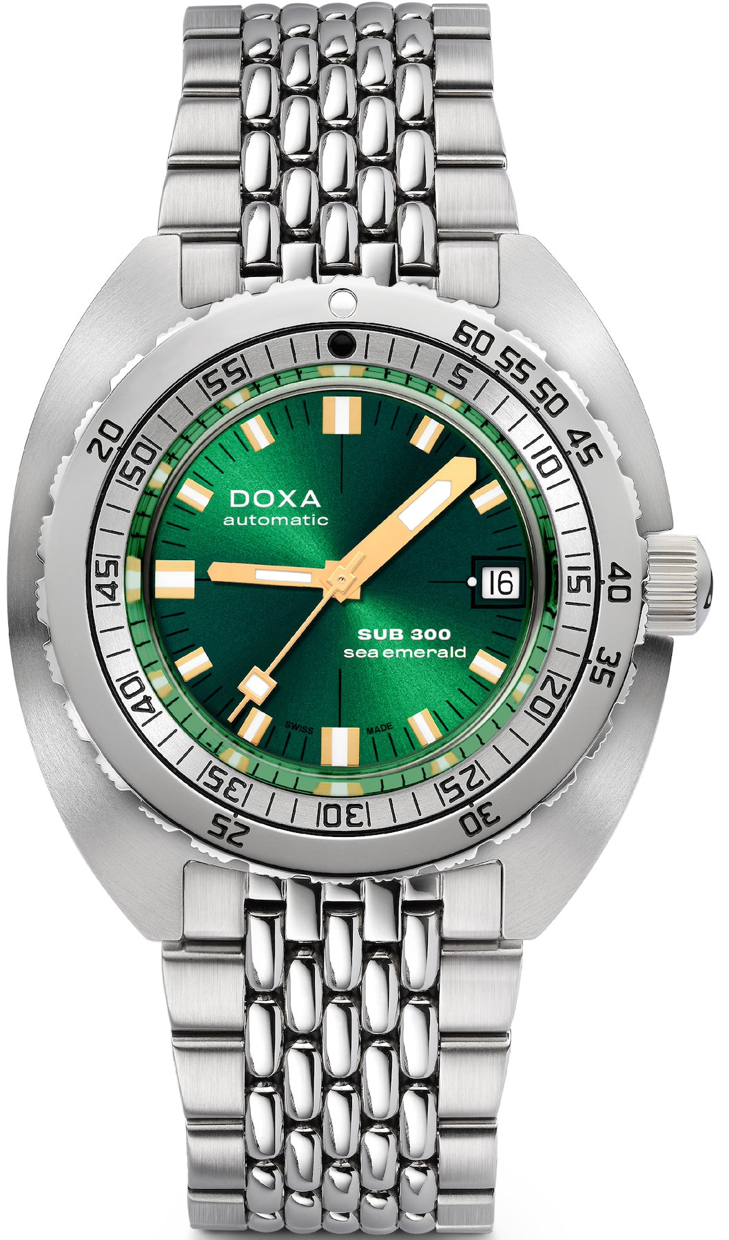 Doxa SUB 300 Sea Emerald Bracelet Watch 821.10.131.10 Image 1