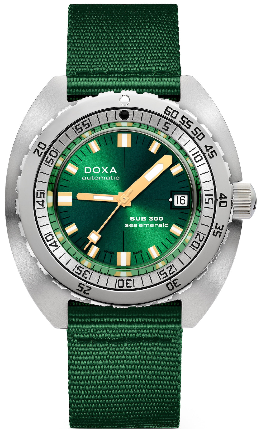 Doxa SUB 300 Sea Emerald Nato Watch 821.10.131.26-N Image 1