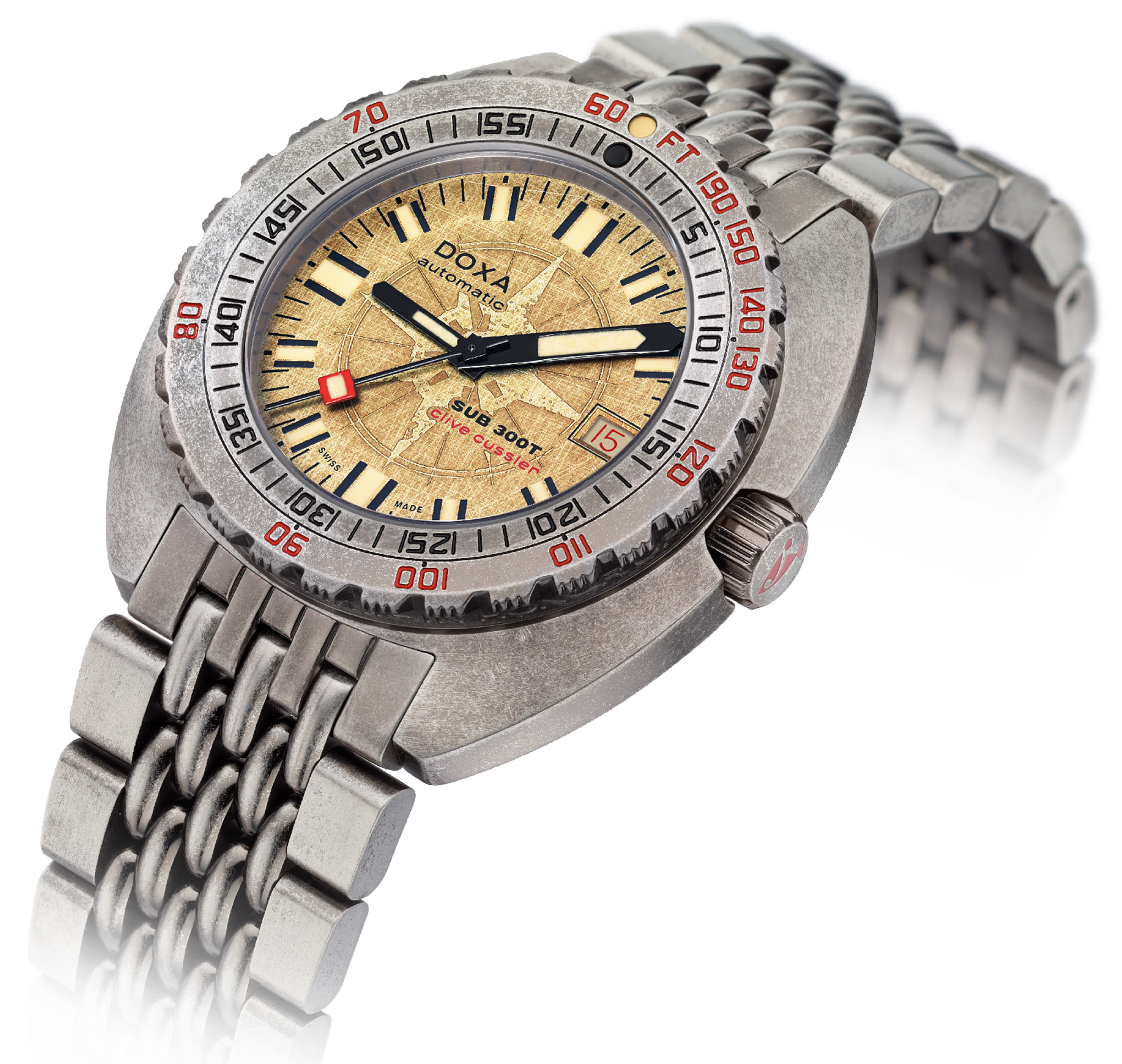 Doxa SUB 300T Clive Cussler Set Watch 840.80.031.15 Image 3