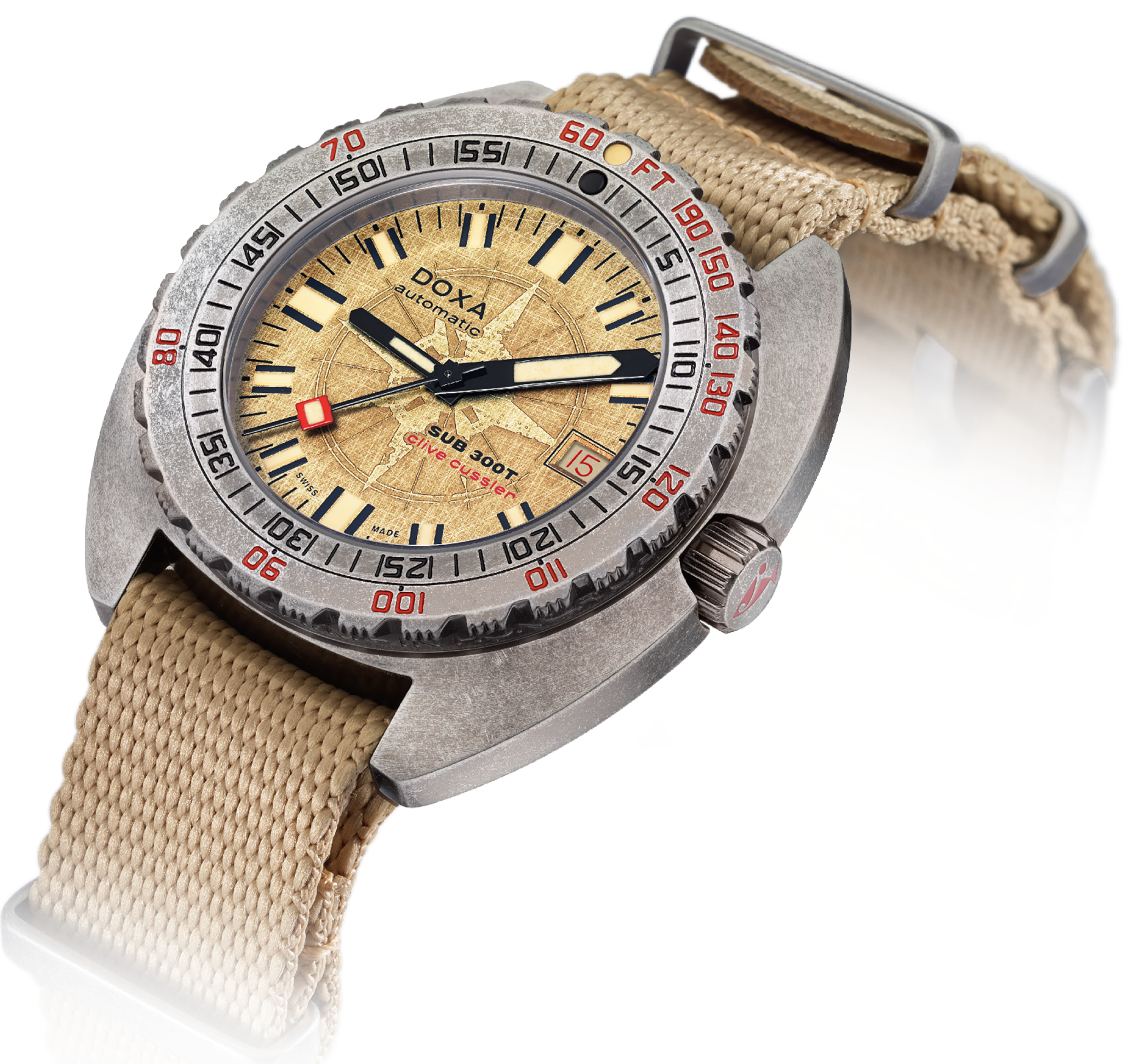 Doxa SUB 300T Clive Cussler Set Watch 840.80.031.15 Image 4