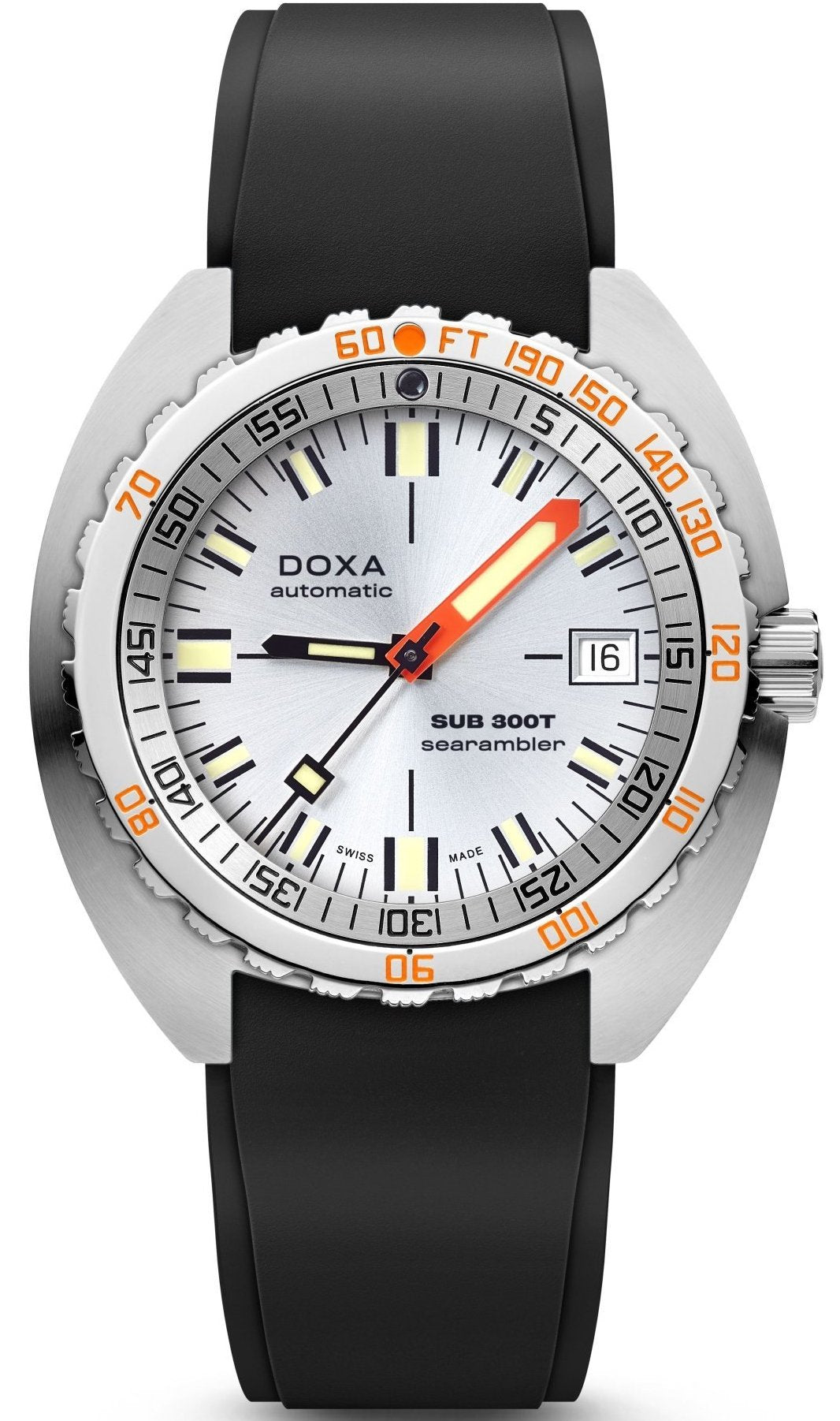 Doxa SUB 300T Searambler Rubber Watch 840.10.021.20 Image 1