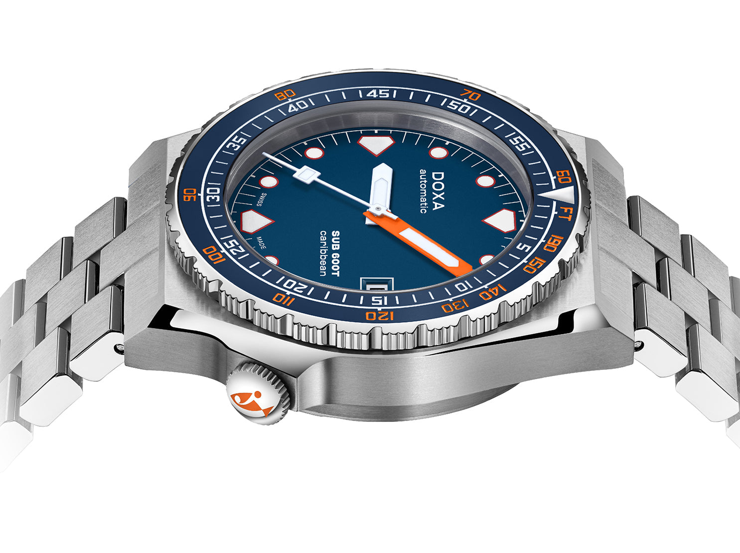 Doxa SUB 600T Caribbean Bracelet Watch 861.10.201.10 Image 3