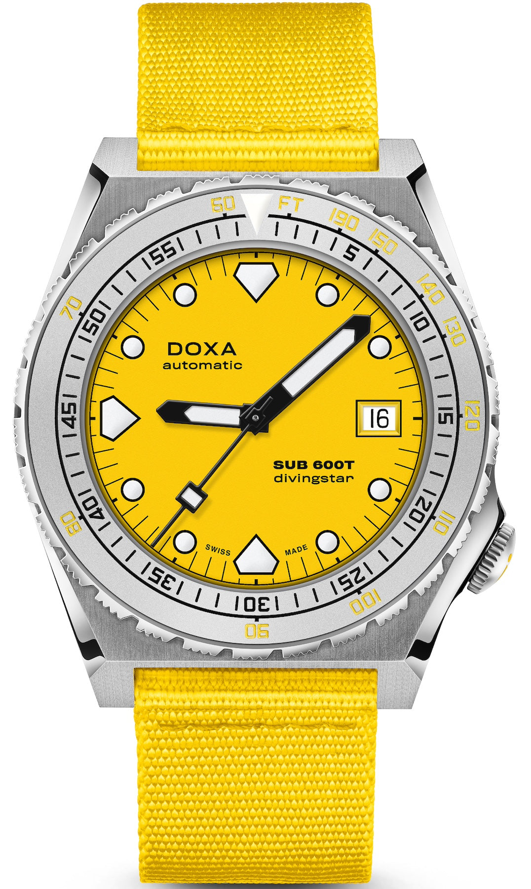 Doxa SUB 600T Divingstar Nato Watch 862.10.361.31.N Image 1