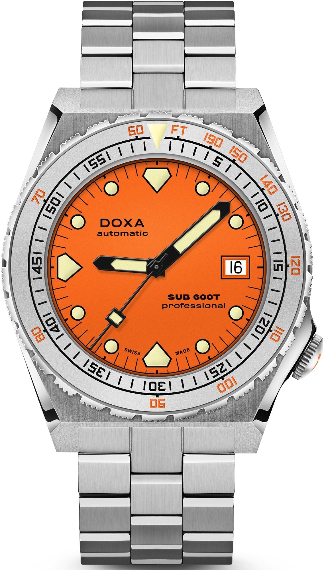 Doxa SUB 600T Professional Bracelet Watch 862.10.351.10 Image 1