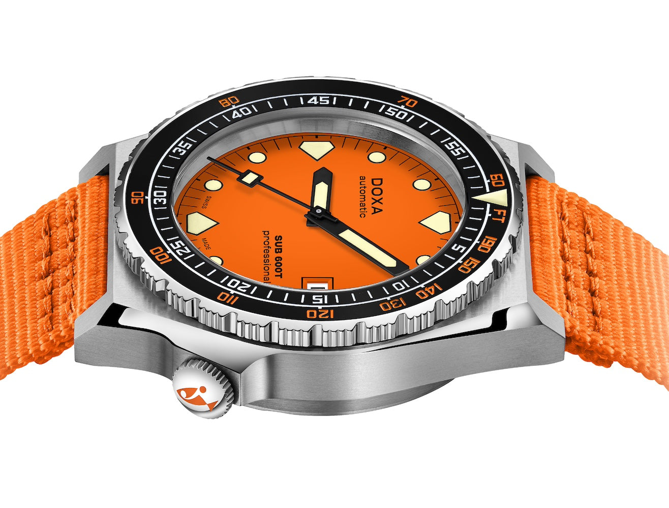 Doxa SUB 600T Professional Nato Watch 861.10.351.21.N Image 3