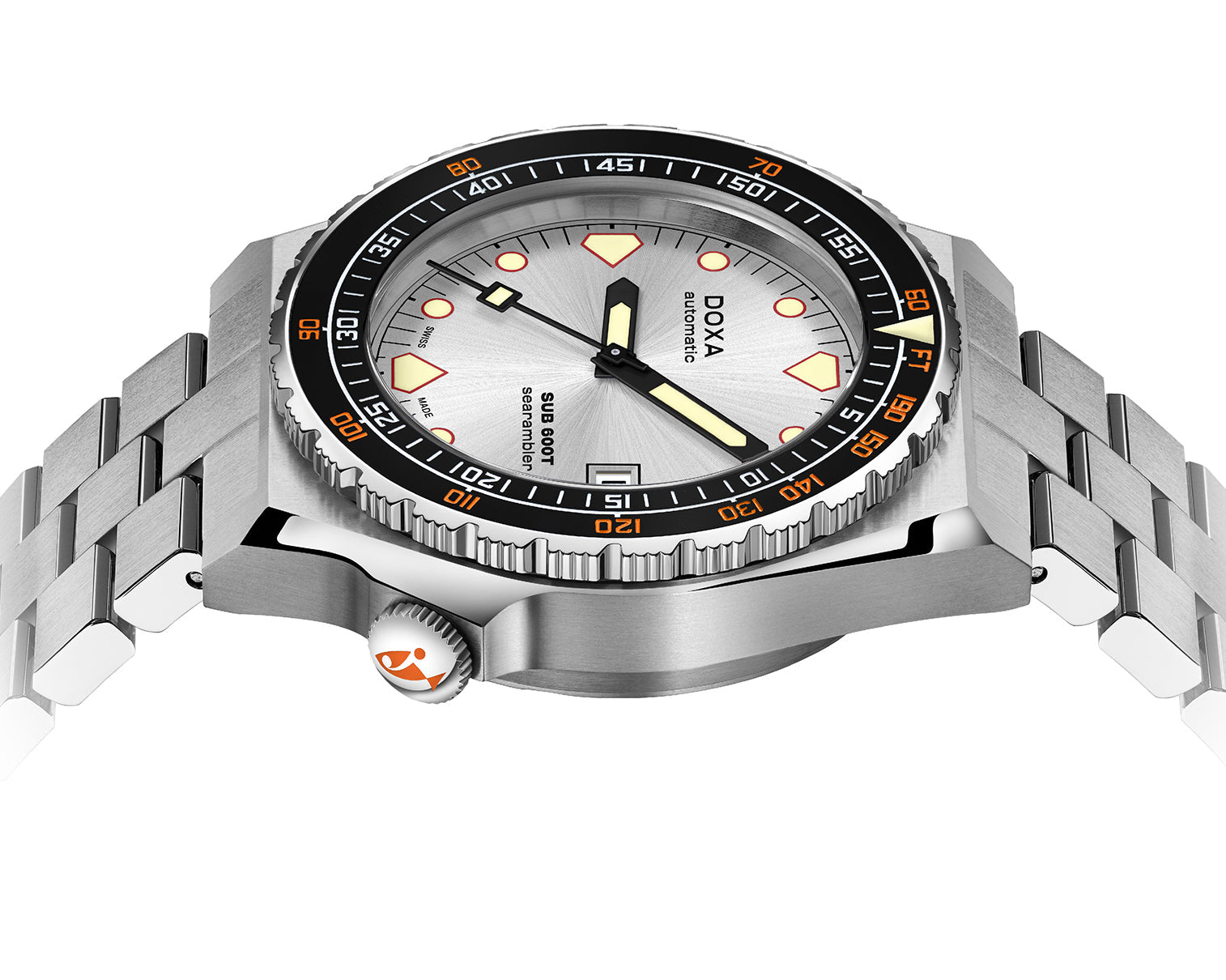 Doxa SUB 600T Searambler Bracelet Watch 861.10.021.10 Image 3