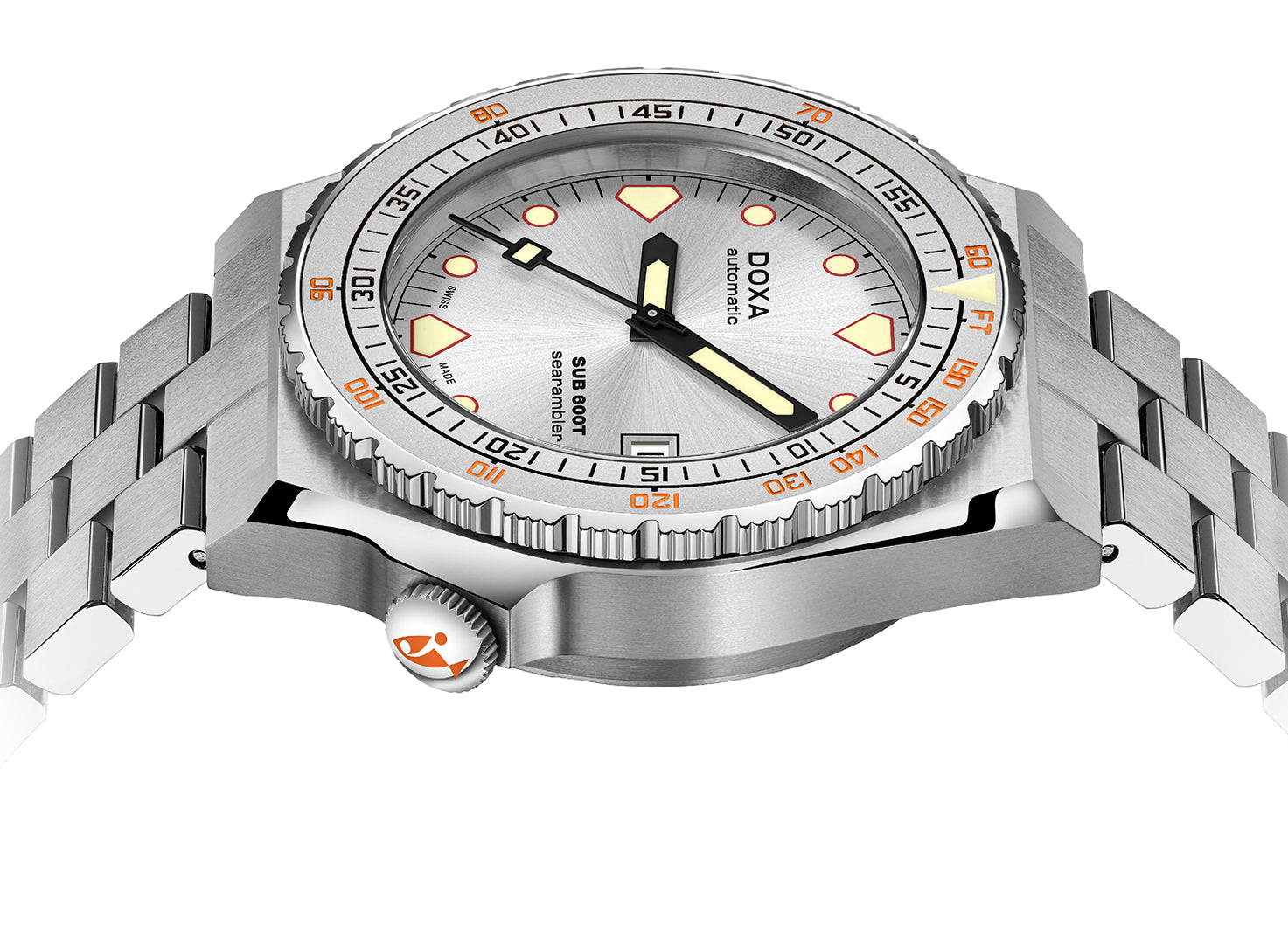Doxa SUB 600T Searambler Bracelet Watch 862.10.021.10 Image 3