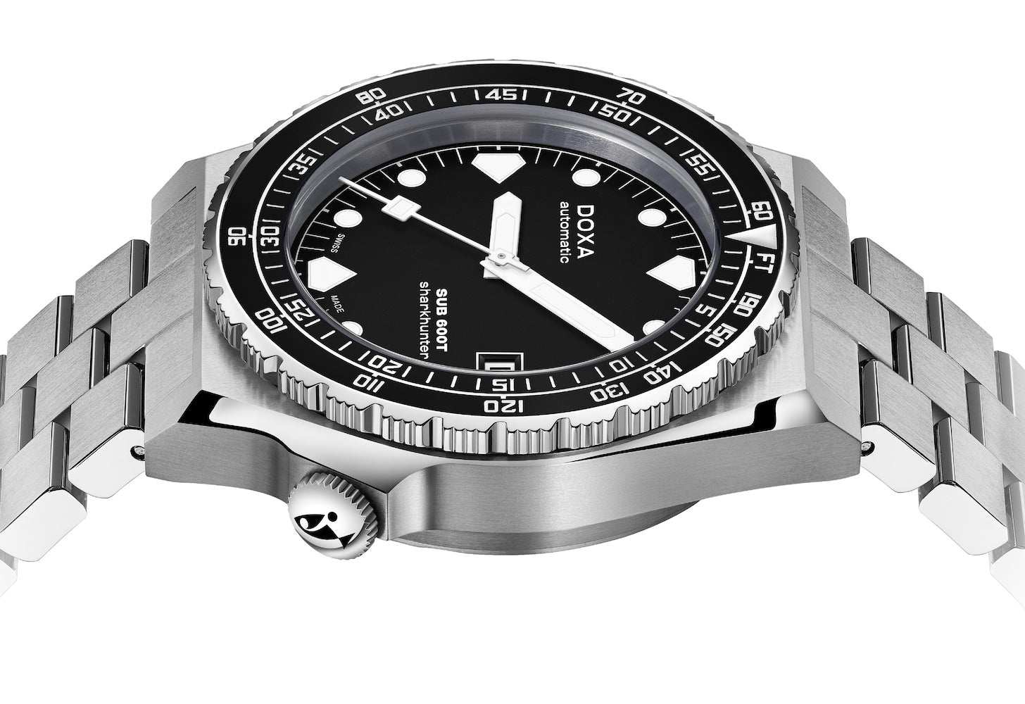 Doxa SUB 600T Sharkhunter Bracelet Watch 861.10.101B.10 Image 3