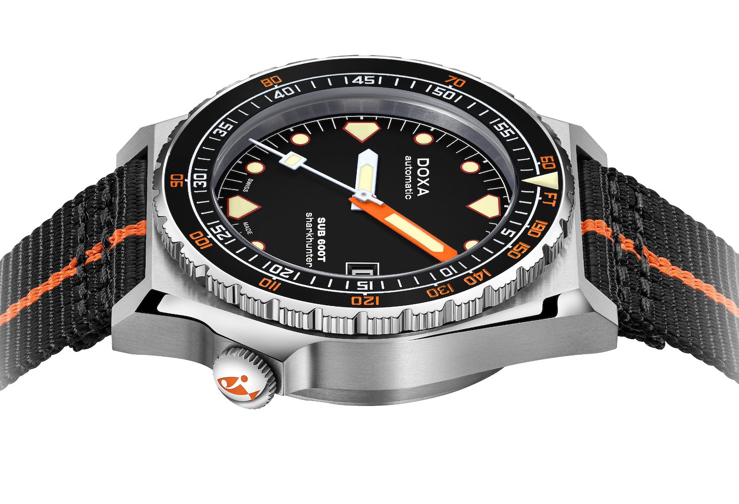 Doxa SUB 600T Sharkhunter Nato Watch 861.10.101.34.N Image 3