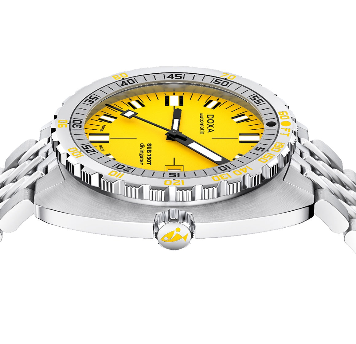 Doxa Sub 750T Divingstar Bracelet Watch 825.10.361.10 Image 3