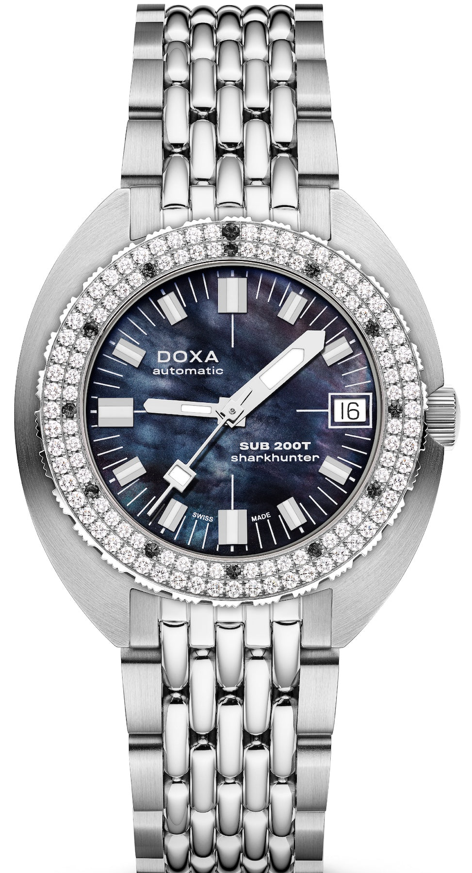 Doxa Watch SUB 200T Diamonds Sharkhunter 804.10D.101.10 Image 1