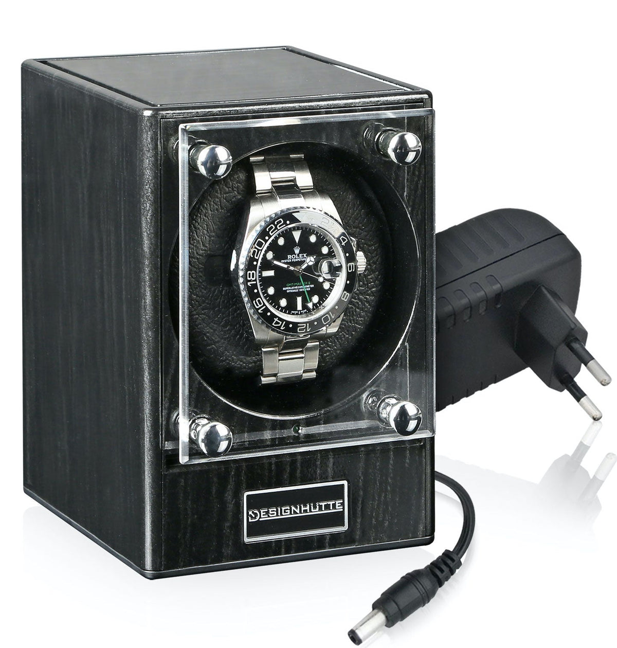 Designhuette Watch Winder Piccolo Starter Kit Dark Ebony 70005-125