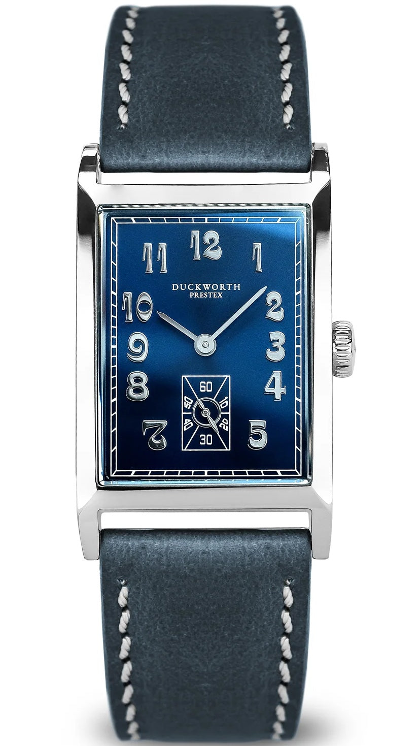 Duckworth Prestex Centenary Blue Blue Leather Watch D803-03-D Image 1