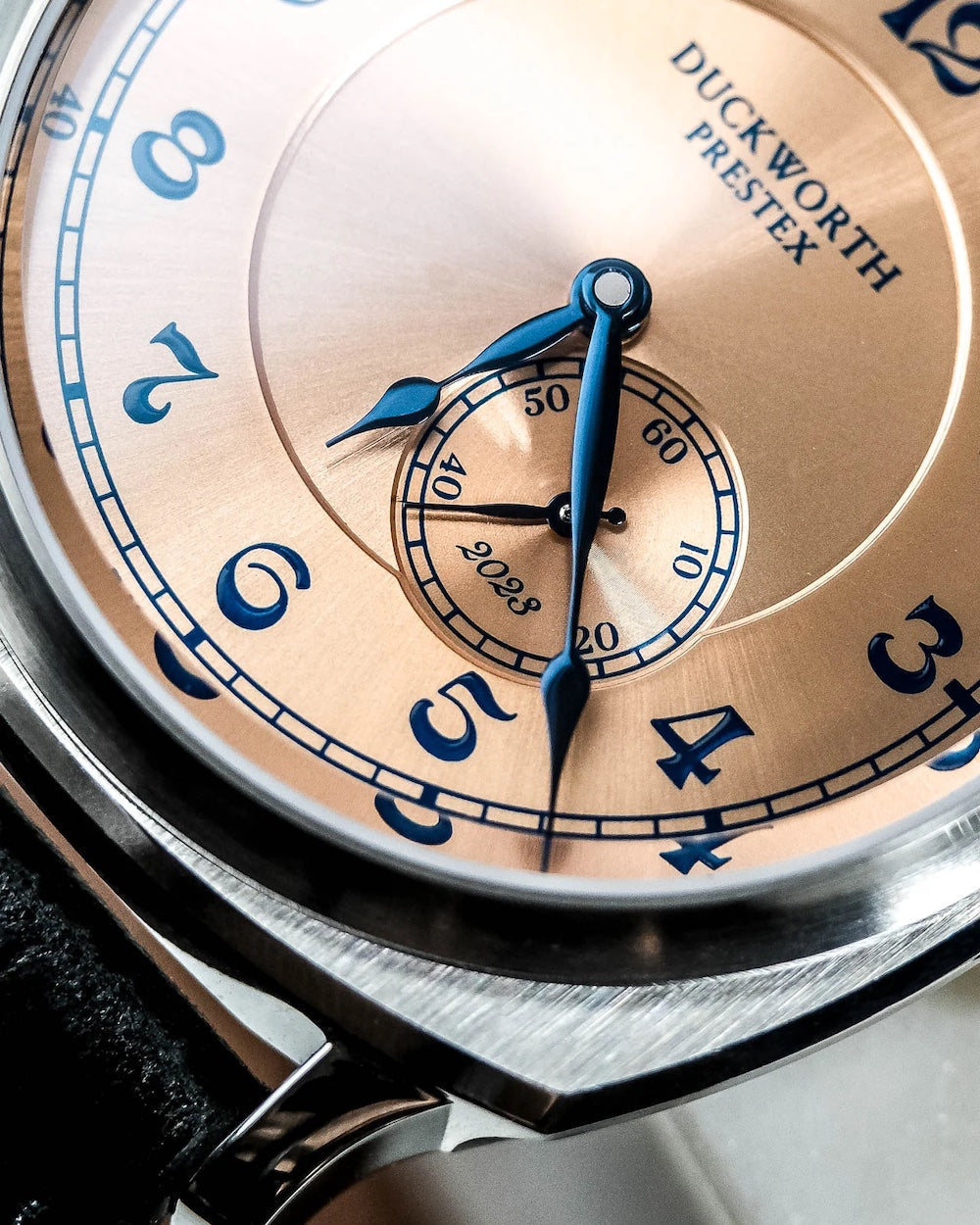 Duckworth Prestex Coronation 2023 Salmon Pink Limited Edition Watch D944-07-B Image 3