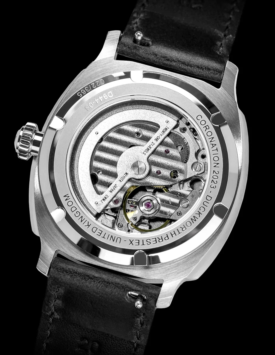 Duckworth Prestex Coronation 2023 White Limited Edition Watch D944-02 Image 2