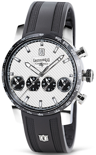Eberhard & Co Chrono 4 21-42 Rubber Watch 31073.05 CN Image 1