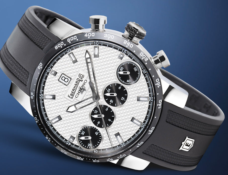 Eberhard & Co Chrono 4 21-42 Rubber Watch 31073.05 CN Image 2
