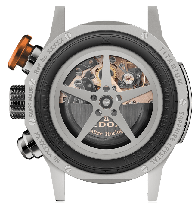 Edox Chronorally Automatic 01129 TGNOCO GNO Image 2