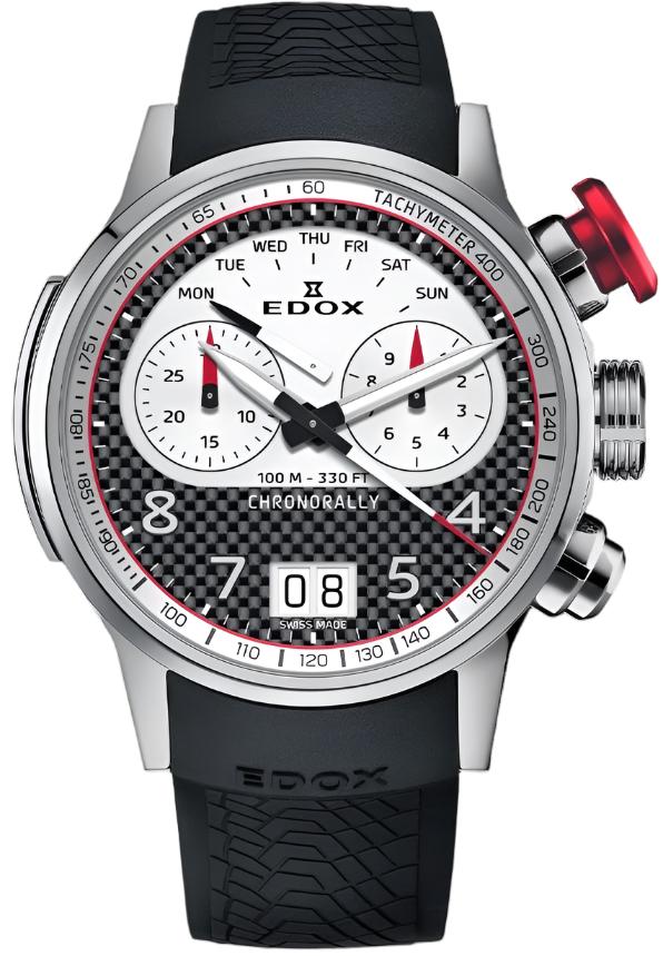 Edox Chronorally Chronograph BMW Limited Ediiton Watch 38003 TINR CANBR Image 1