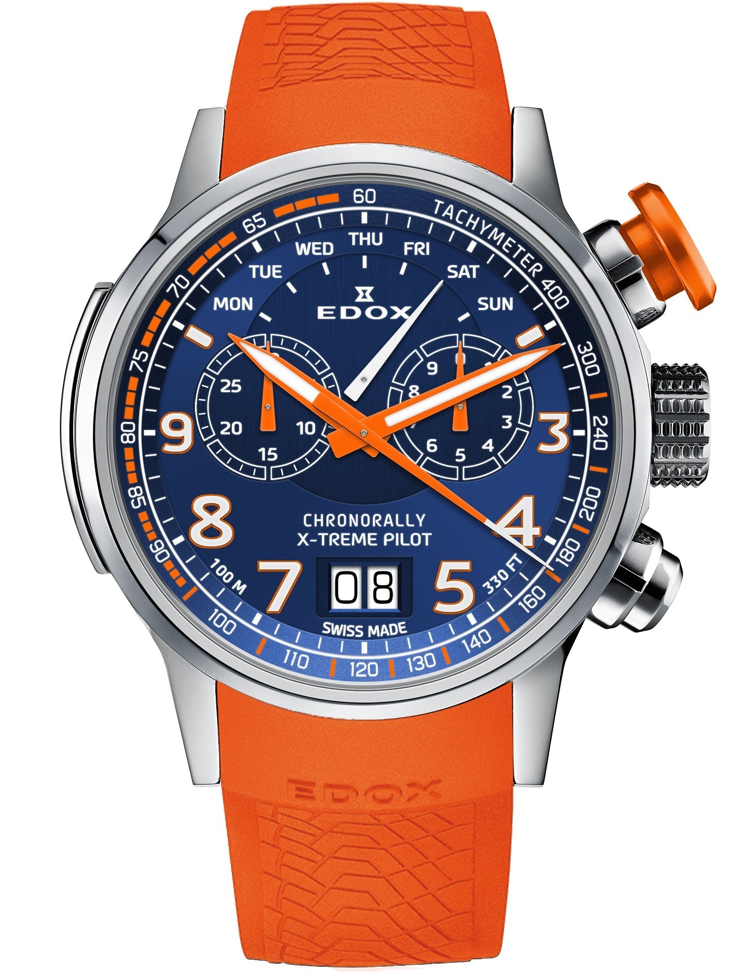 Edox Chronorally Quartz Chronograph Titanium 38001 TINOCAO BUO3 Image 1