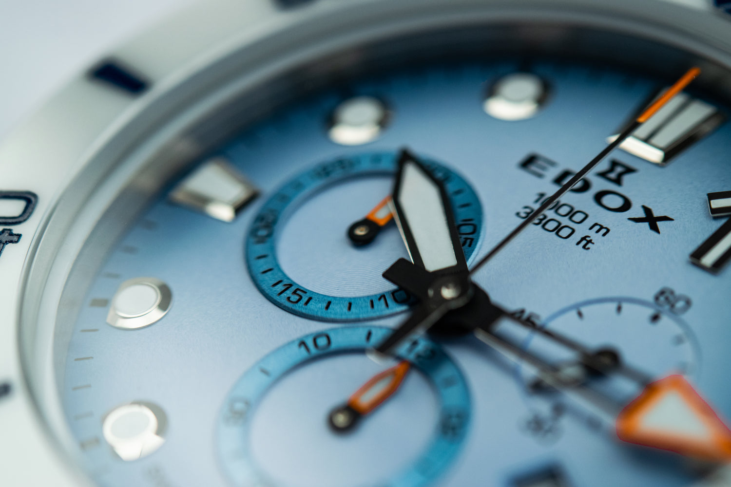 Edox CO-1 Chrono Quartz Titanium 10242 TINB BUICDNO Image 3