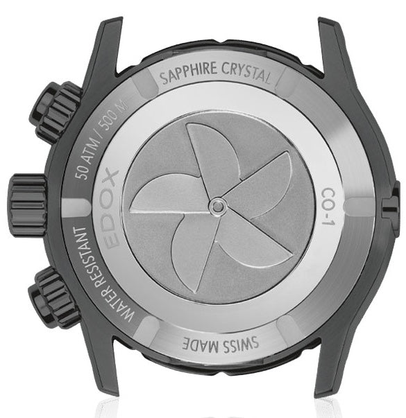 Edox CO-1 Chrono Quartz Titanium Watch 10242 TINGNR GIDNR Image 2